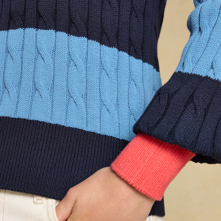 Joules Ladies Cable Rugby Jumper