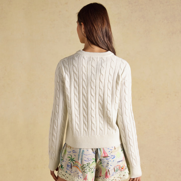 Joules Ladies Cable Cardigan