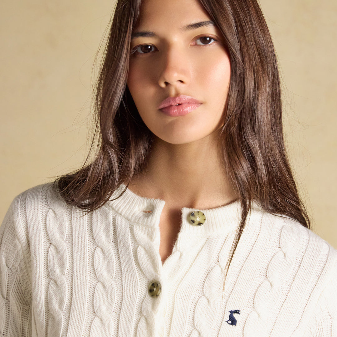Joules Ladies Cable Cardigan