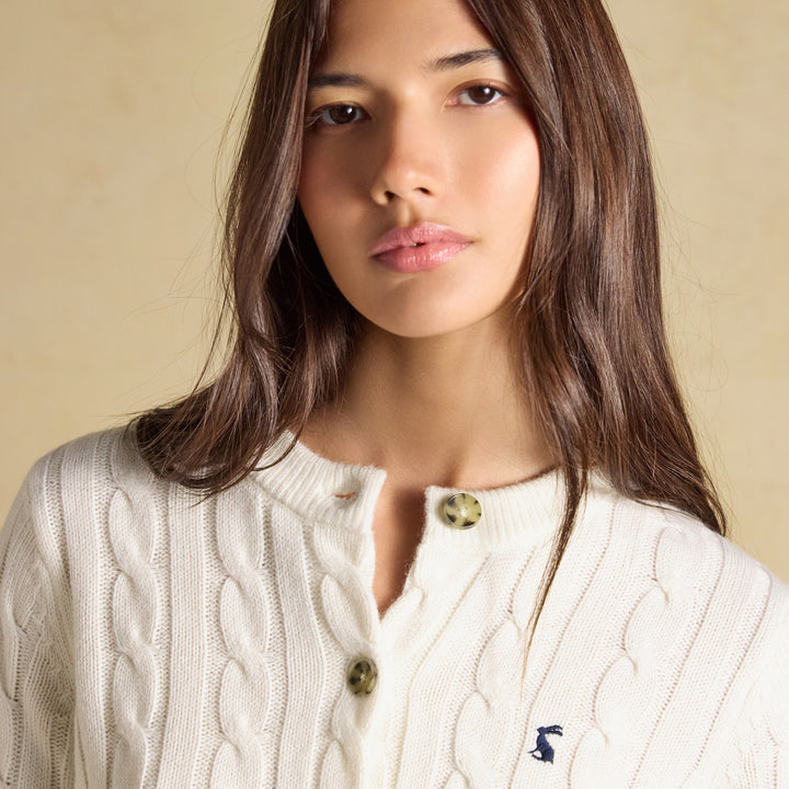 Joules Ladies Cable Cardigan