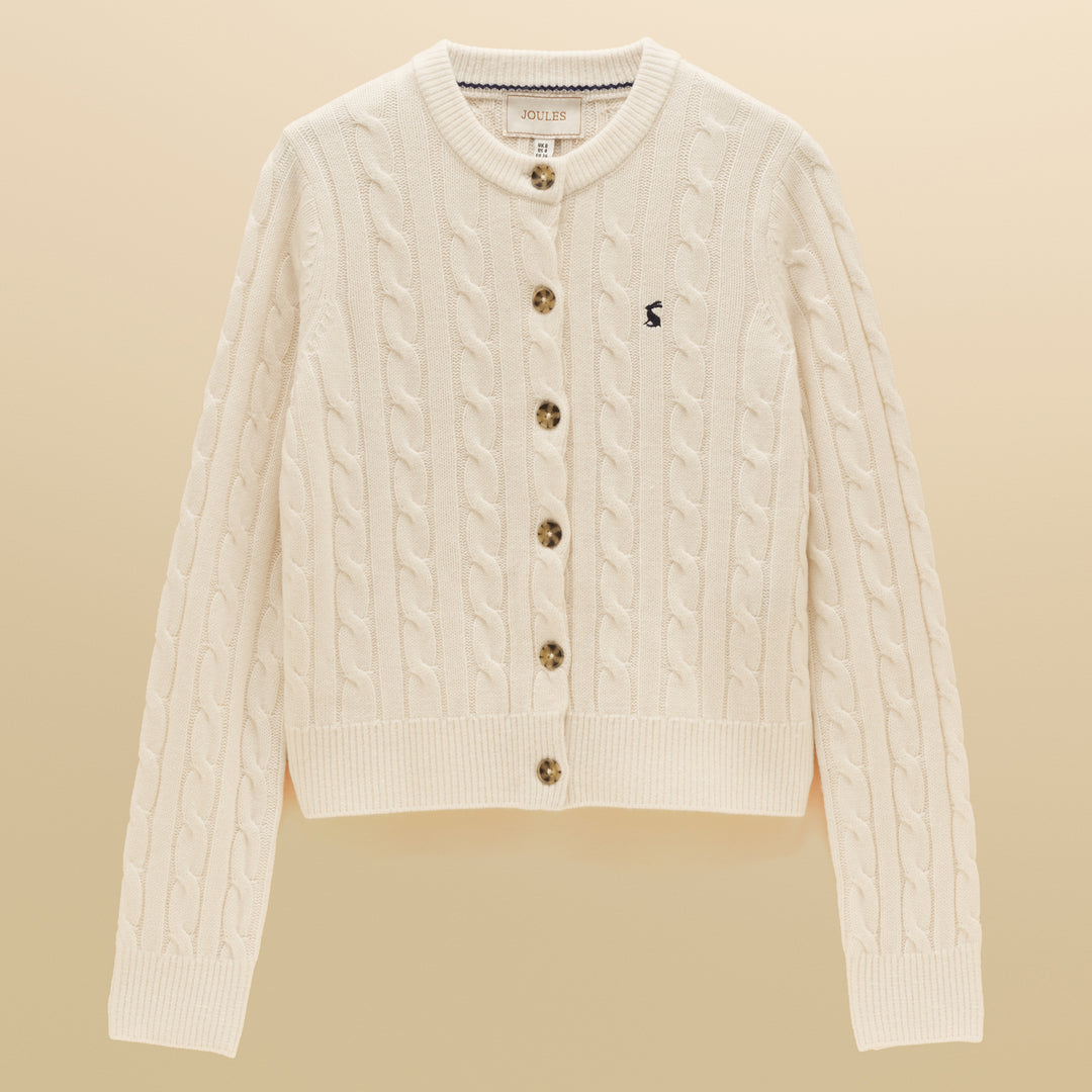 Joules Ladies Cable Cardigan