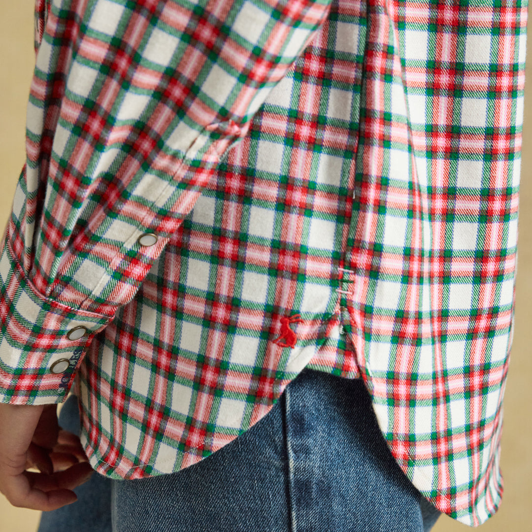 Joules Ladies Boyfriend Brushed Shirt
