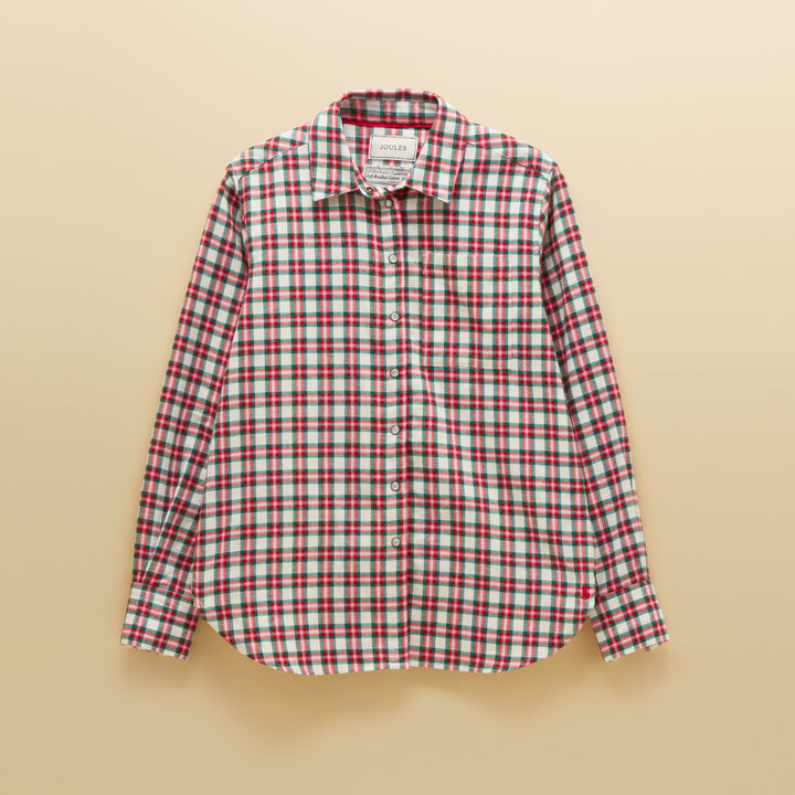 Joules Ladies Boyfriend Brushed Shirt