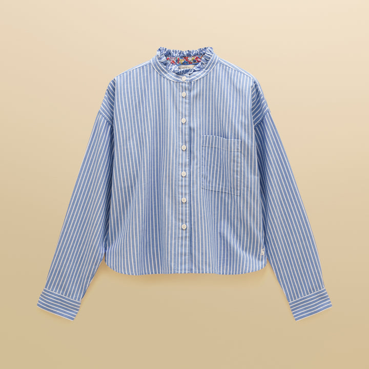 Joules Ladies Cropped Oxford Shirt