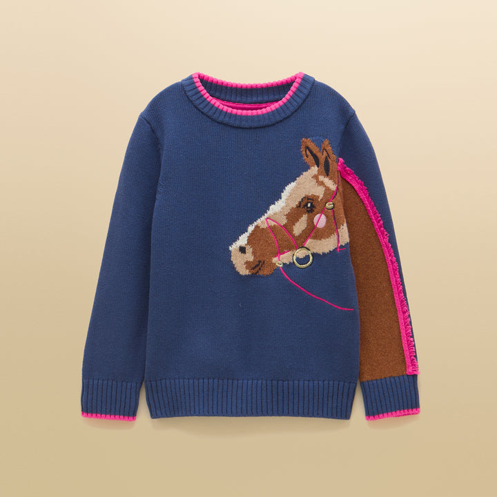 Joules Girls GeeGee Knit Jumper