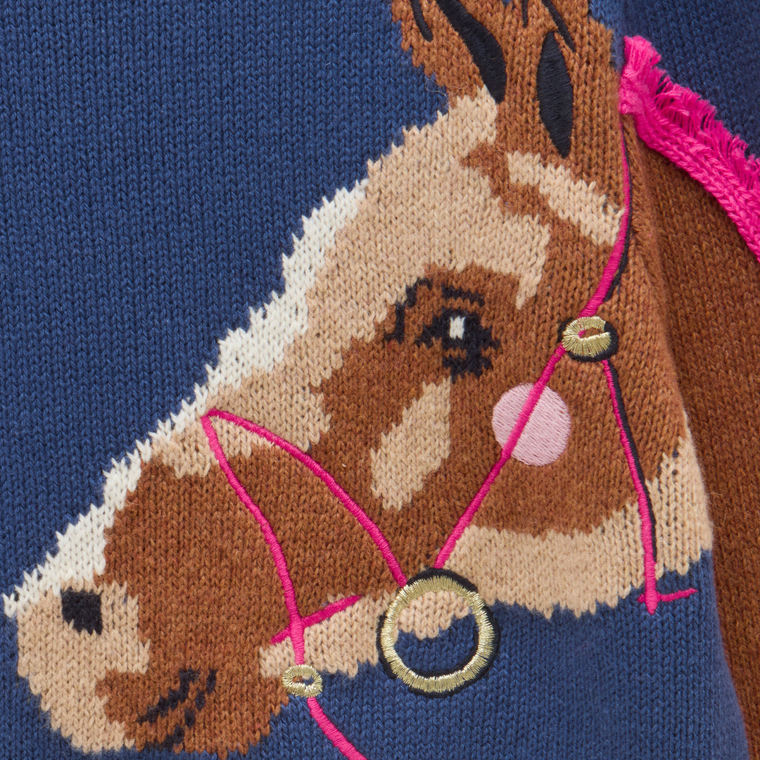 Joules Girls GeeGee Knit Jumper