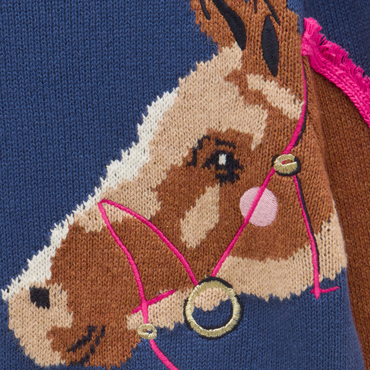 Joules Girls GeeGee Knit Jumper