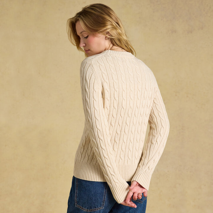 Joules Ladies Classic Cable Jumper