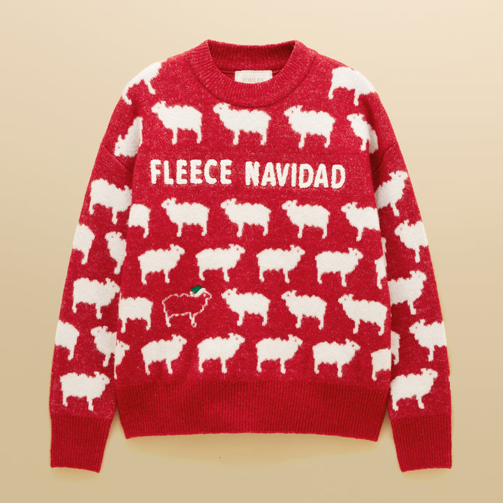 Joules Ladies Fleece Navidad Knit