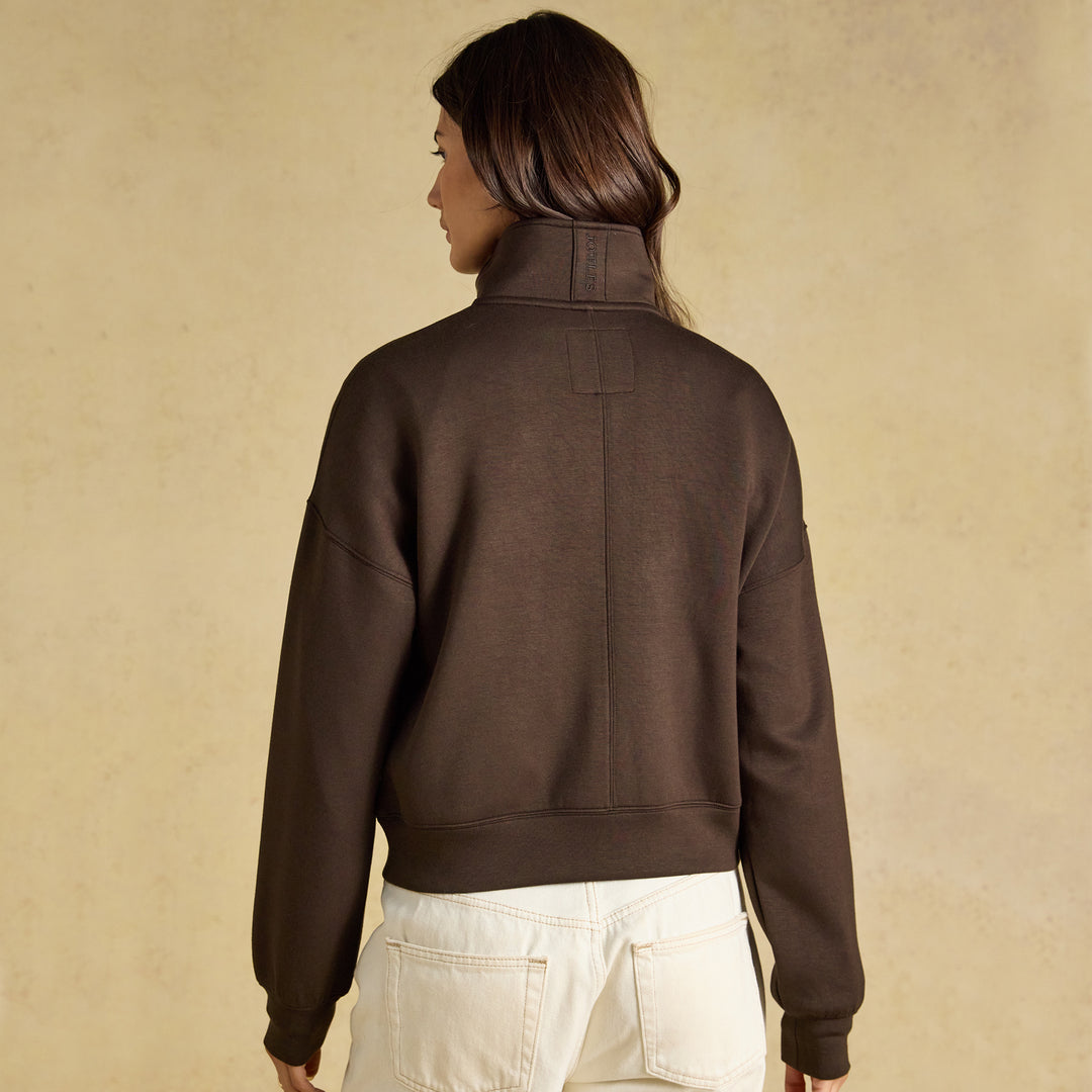 Joules Ladies Luxe Club Zip Through Sweater