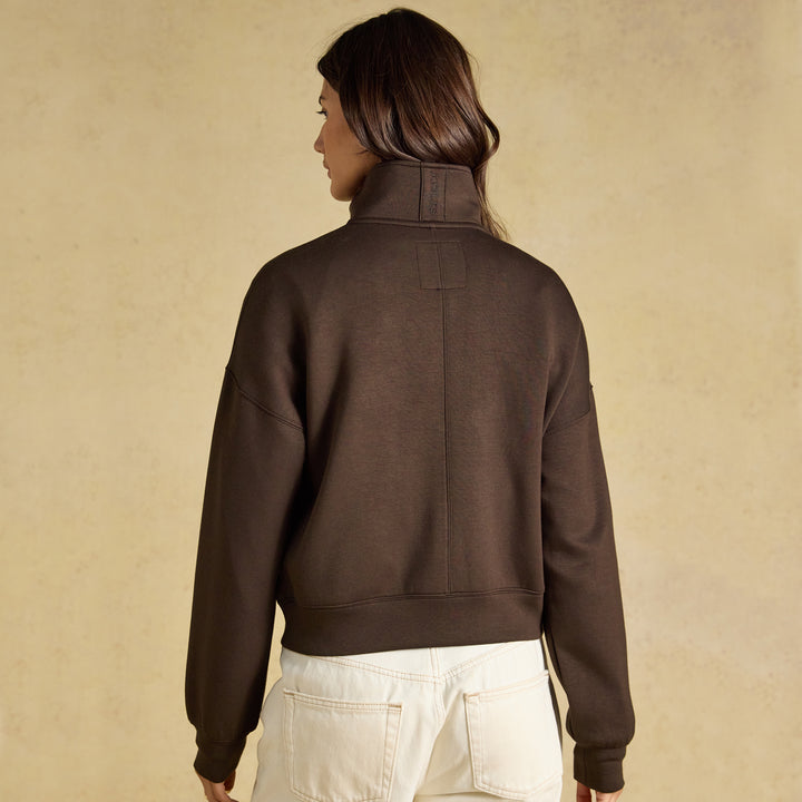 Joules Ladies Luxe Club Zip Through Sweater