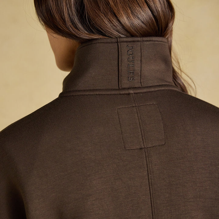 Joules Ladies Luxe Club Zip Through Sweater