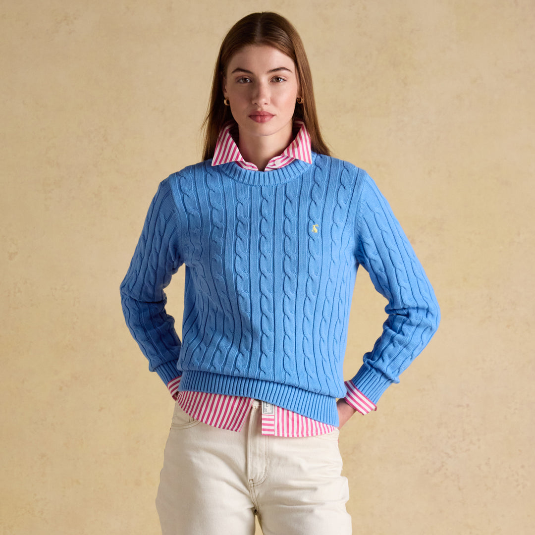 Joules Ladies Classic Cable Jumper