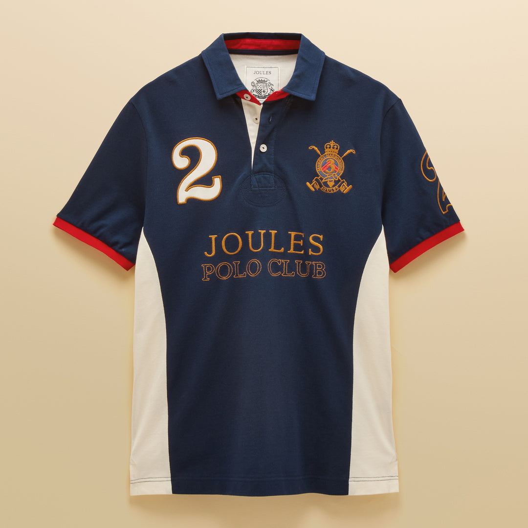 Joules Mens Embellished Polo Shirt
