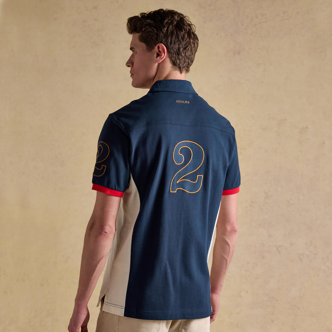 Joules Mens Embellished Polo Shirt