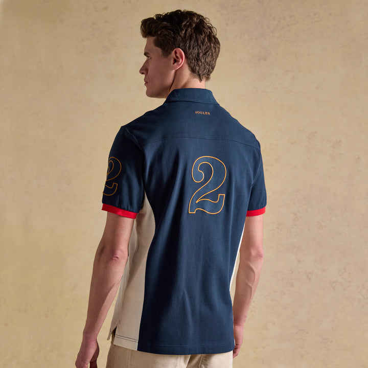 Joules Mens Embellished Polo Shirt