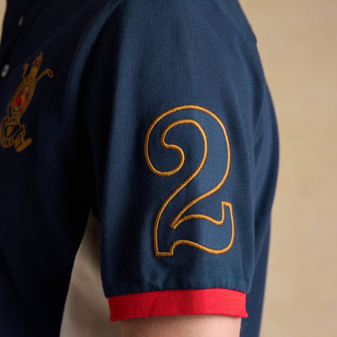 Joules Mens Embellished Polo Shirt