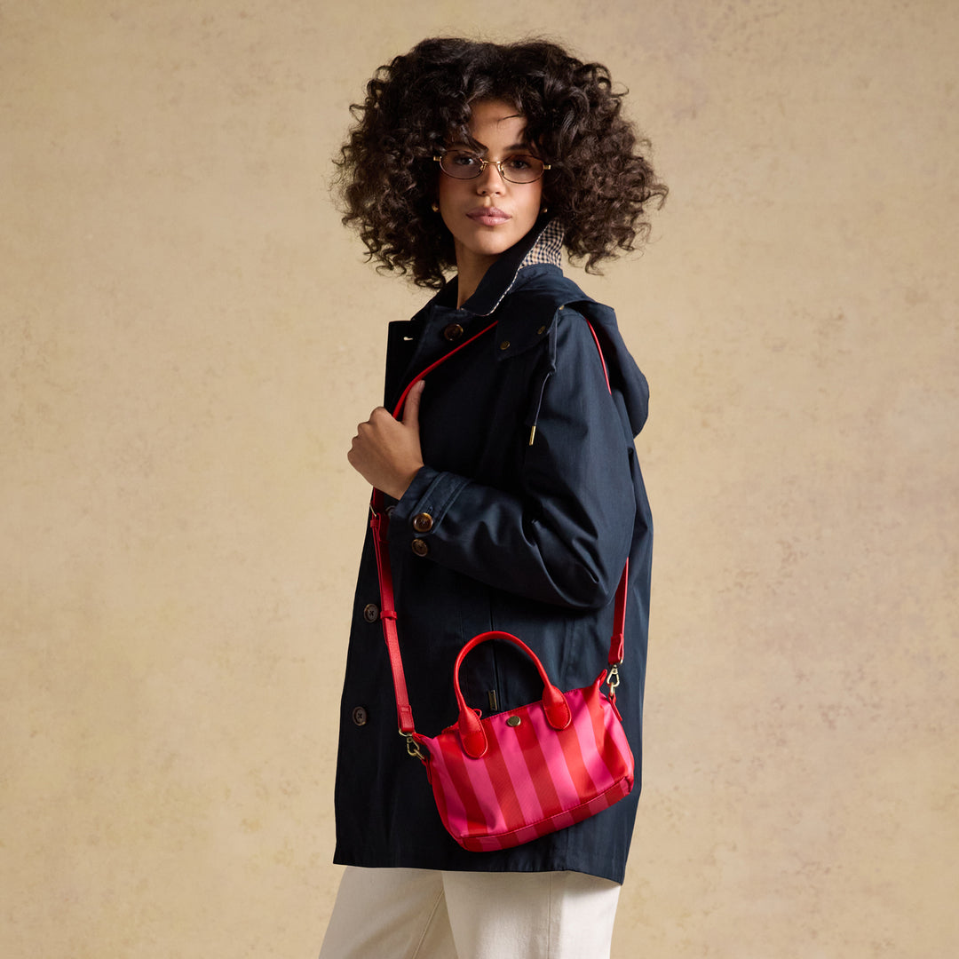 Joules Edie Mini Stripe Bag