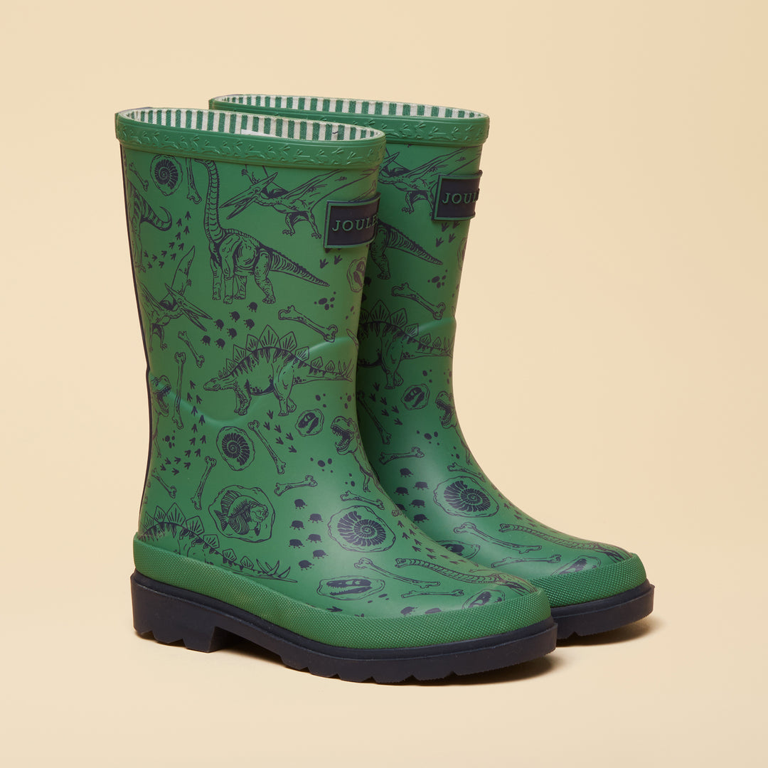 Joules Boys Junior Welly Print