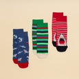 Joules Boys Eat Feet 3 Pack Socks