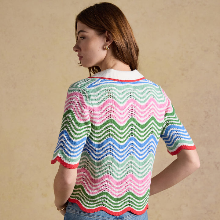 Joules Ladies Sandy Short Sleeve Knit