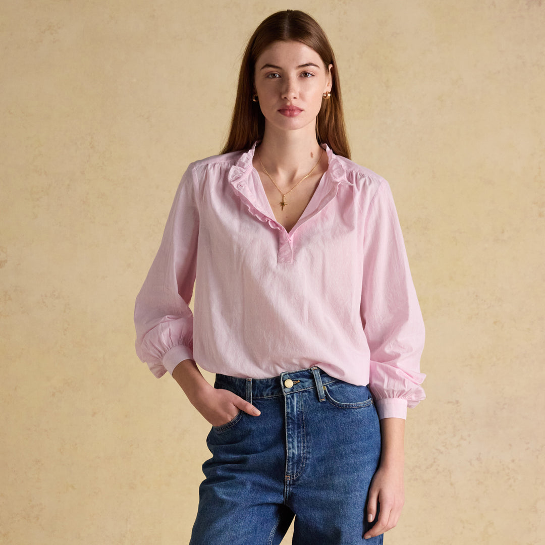 Joules Ladies Melanie Long Sleeve Blouse