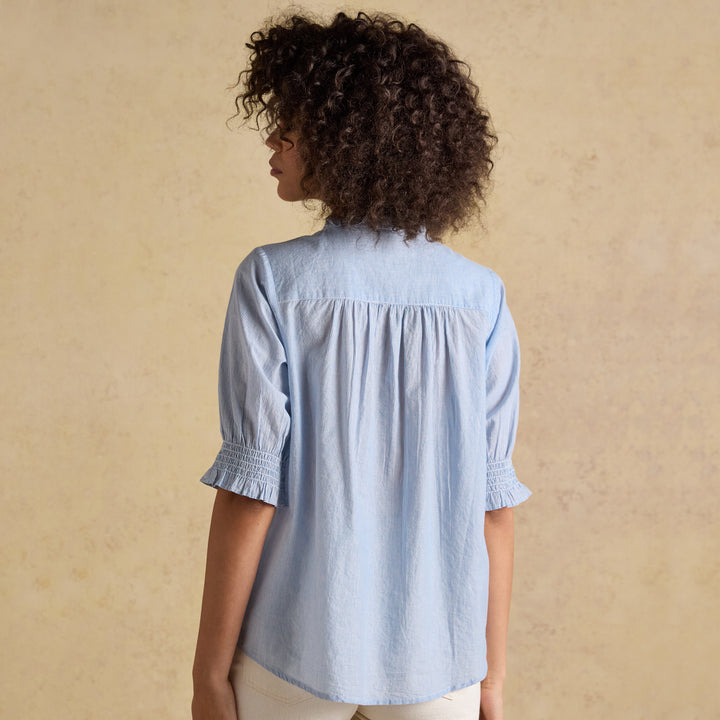 Joules Melanie Short Sleeve Blouse