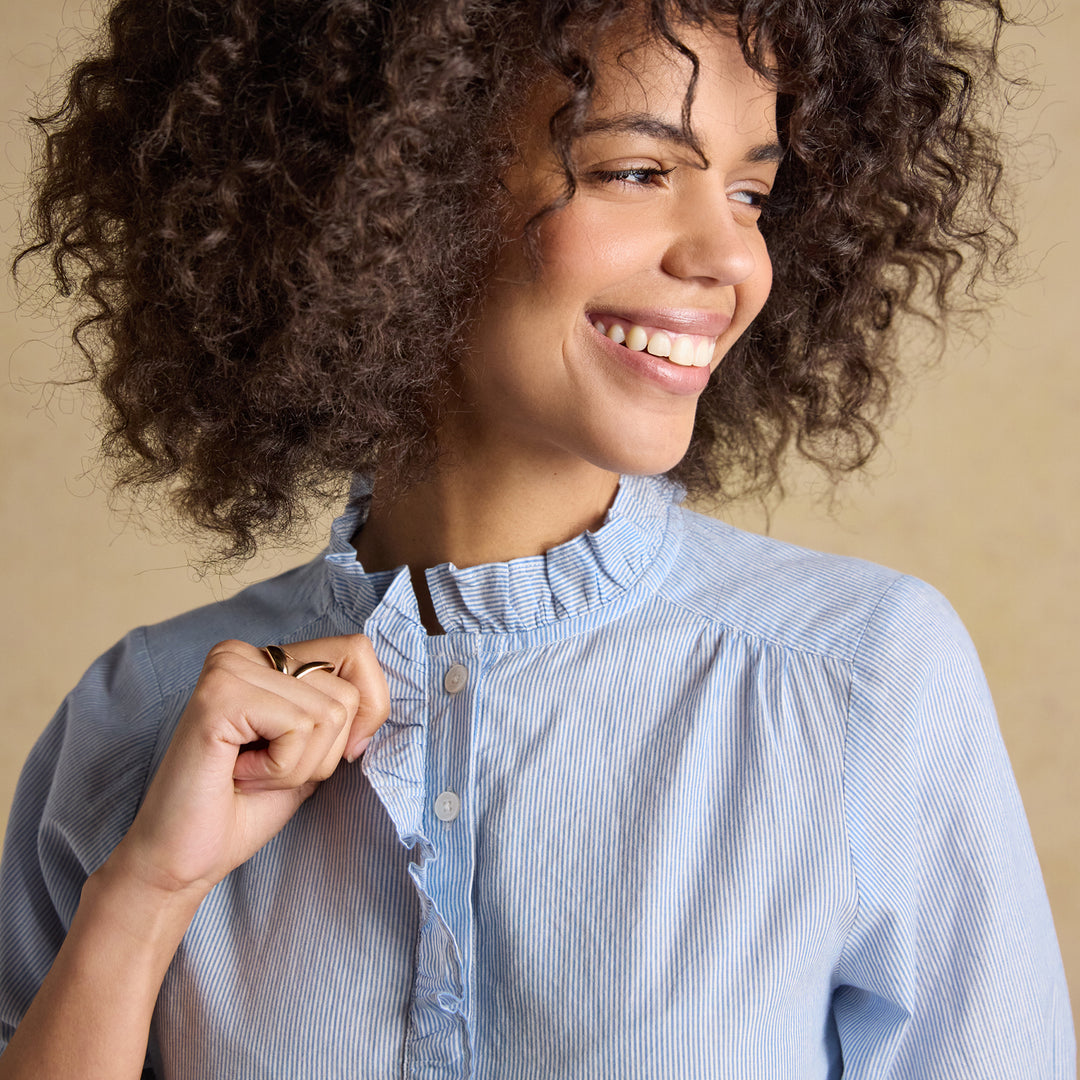 Joules Melanie Short Sleeve Blouse
