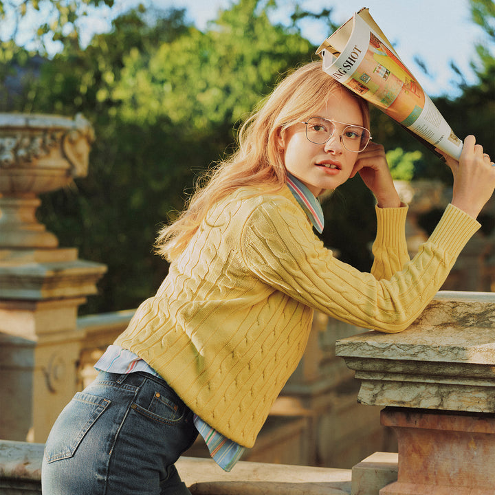 Joules Ladies Classic Cable Jumper