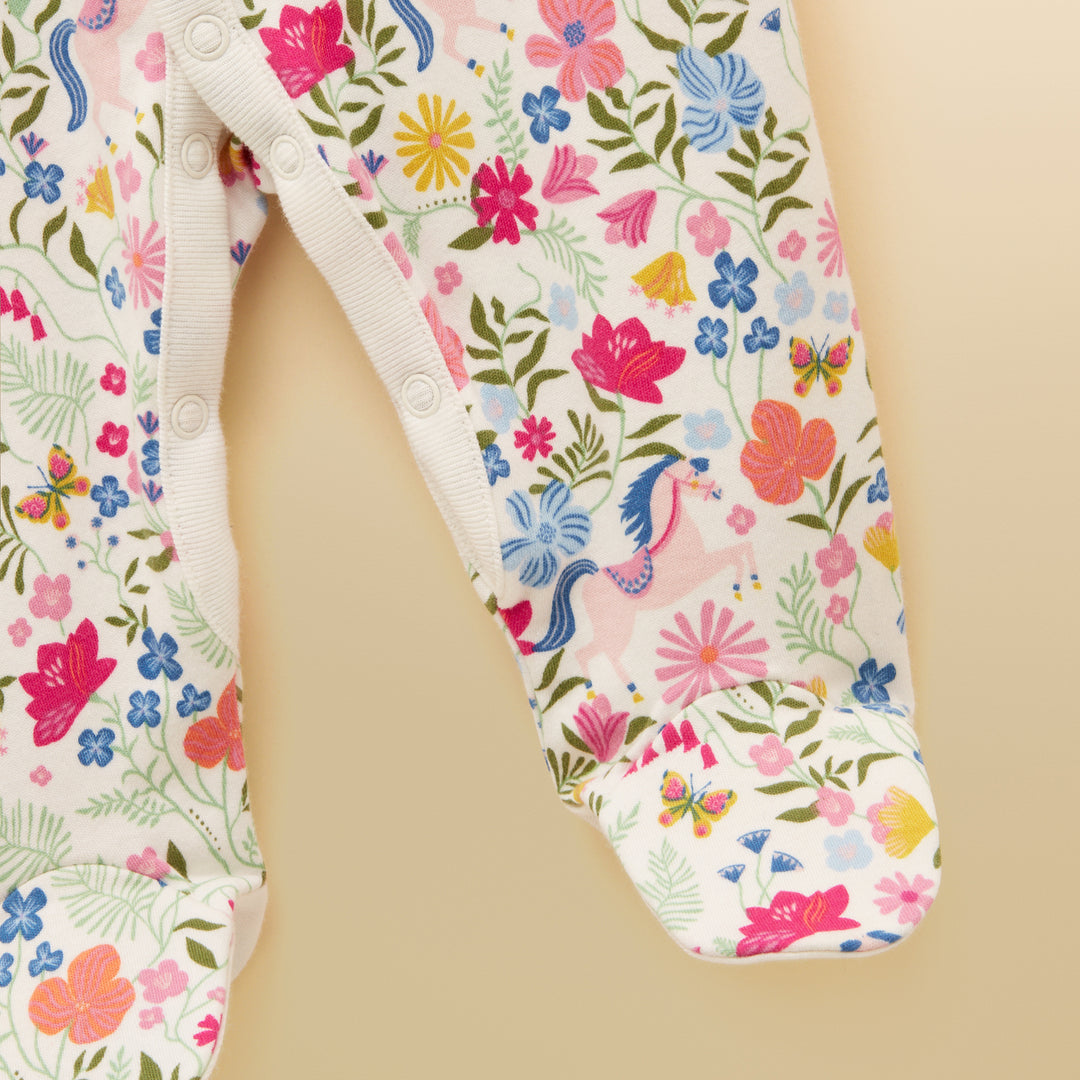 Joules Baby Razamataz Printed Babygrow