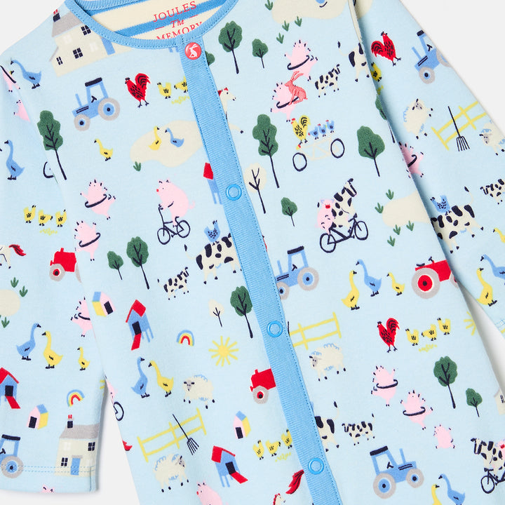 Joules Baby Razamataz Printed Babygrow