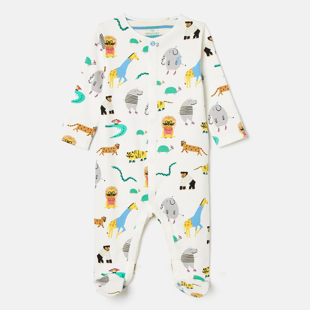 Joules Baby Boy Razamataz Printed Babygrow
