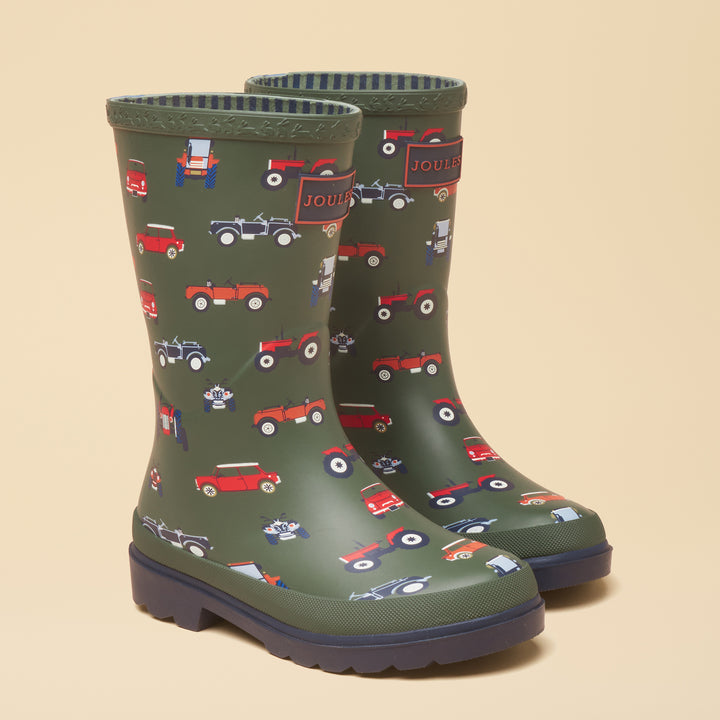 Joules Boys Welly Print