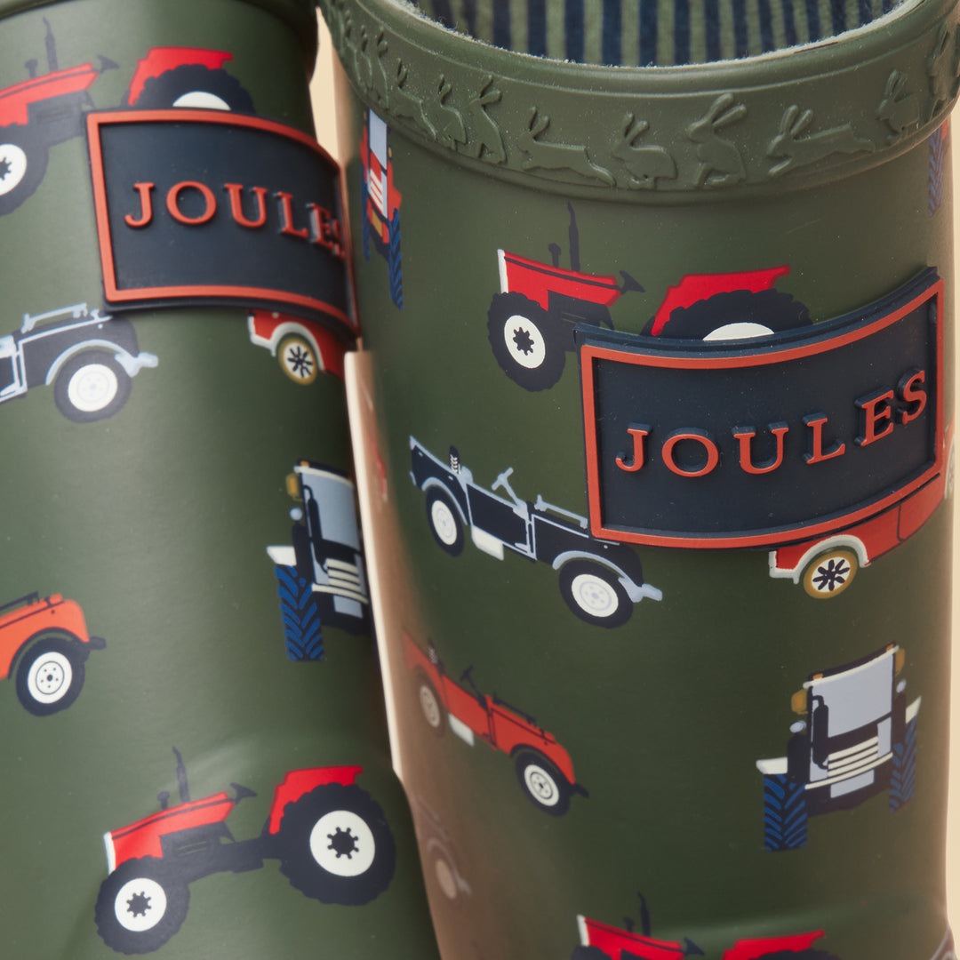 Joules Boys Welly Print