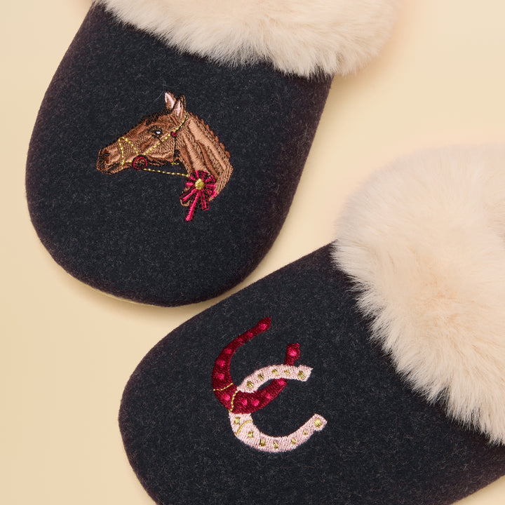 Joules Ladies Slippet Luxe Slippers