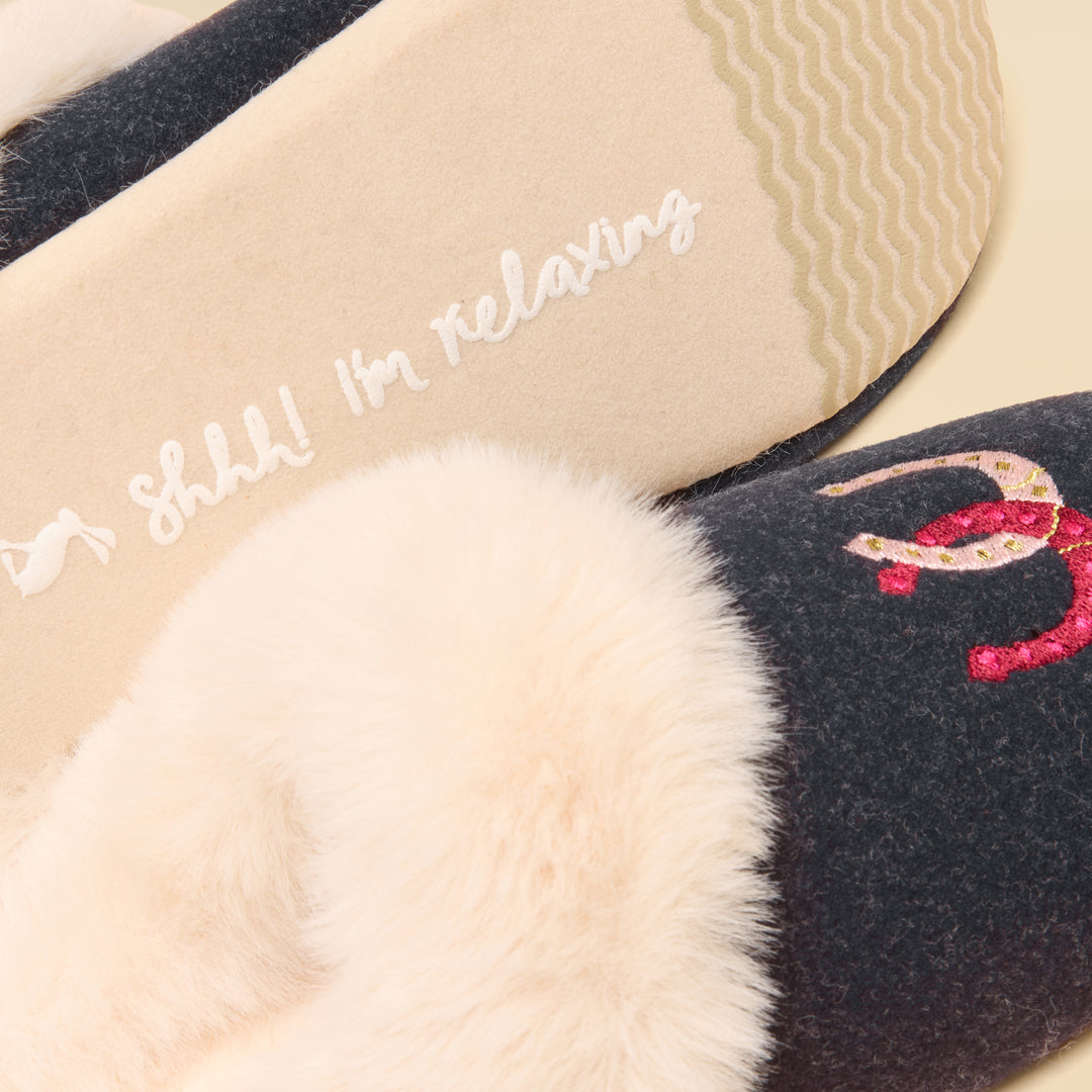 Joules Ladies Slippet Luxe Slippers