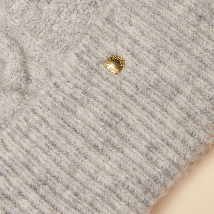 Joules Ladies Cable Bobble Hat