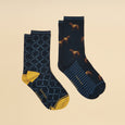 Joules Ladies Everyday Two Pack Socks
