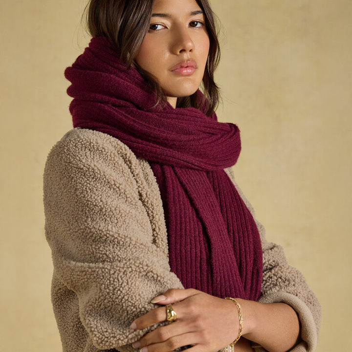 Joules Ladies Fine Knit Scarf