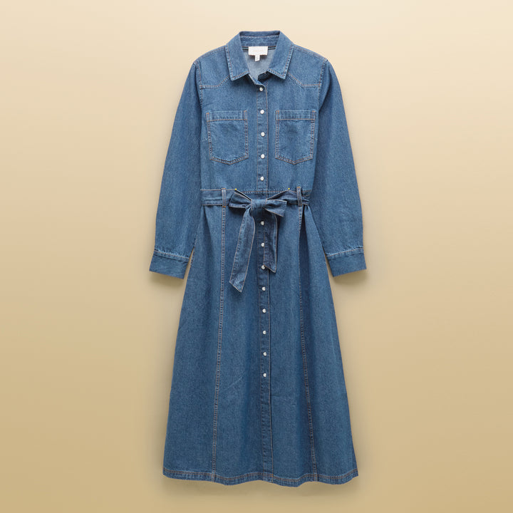Joules Ladies Denim Western Dress