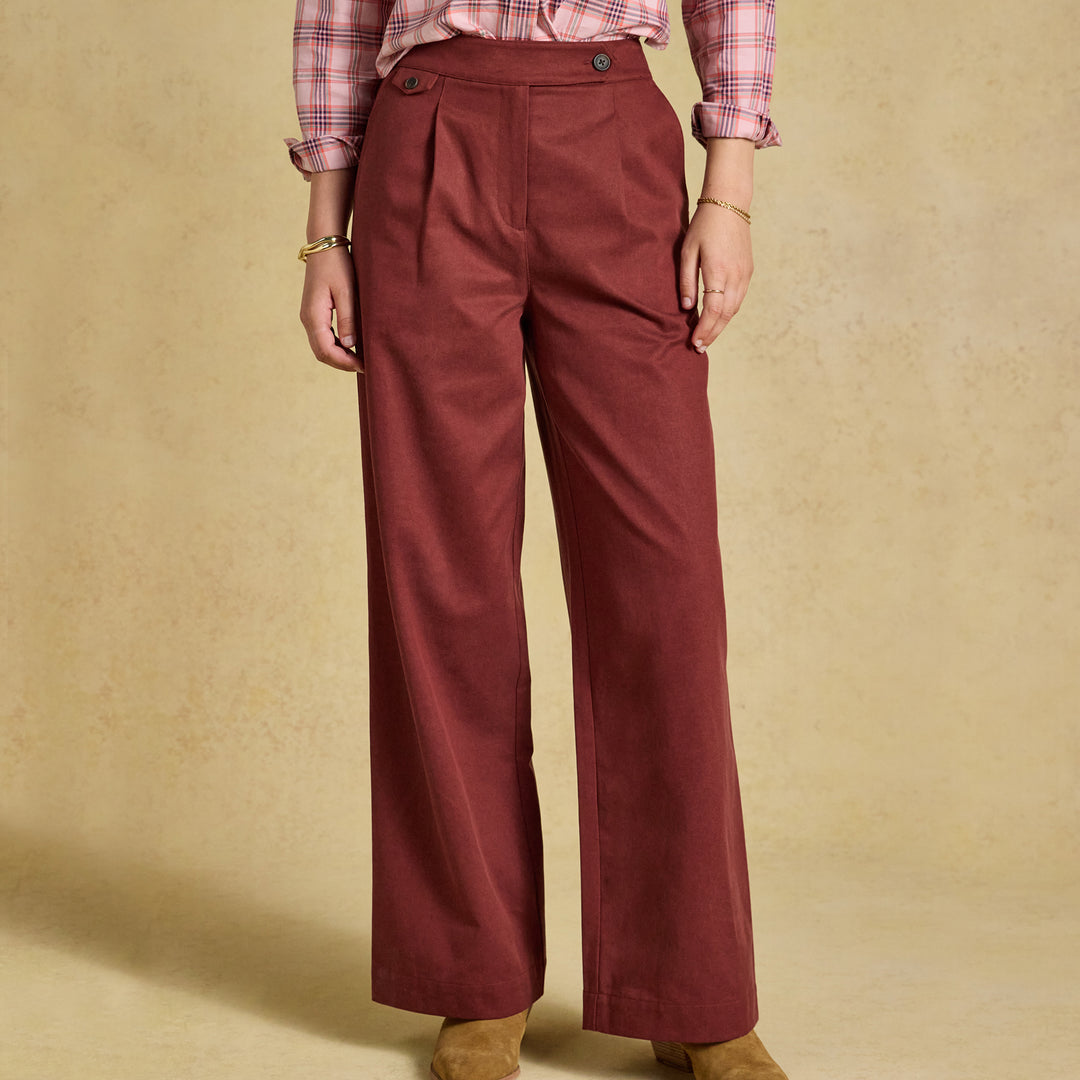 Joules Ladies Smart Wide Leg Jeans