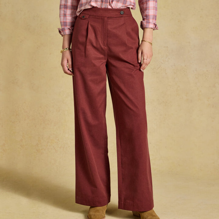 Joules Ladies Smart Wide Leg Jeans