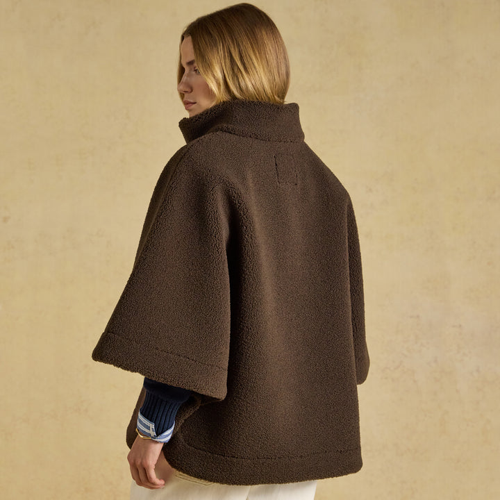 Joules Ladies Chunky Fleece Cape