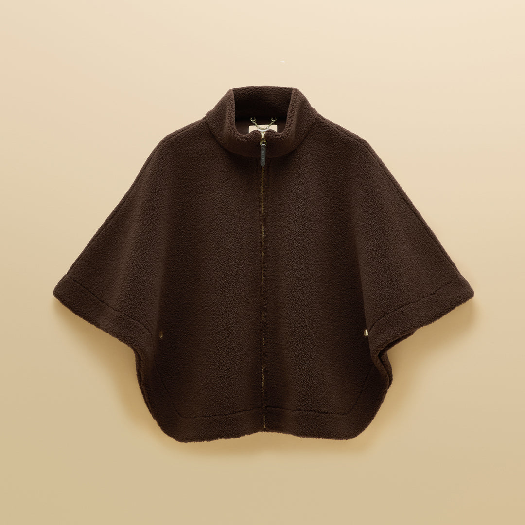 Joules Ladies Chunky Fleece Cape