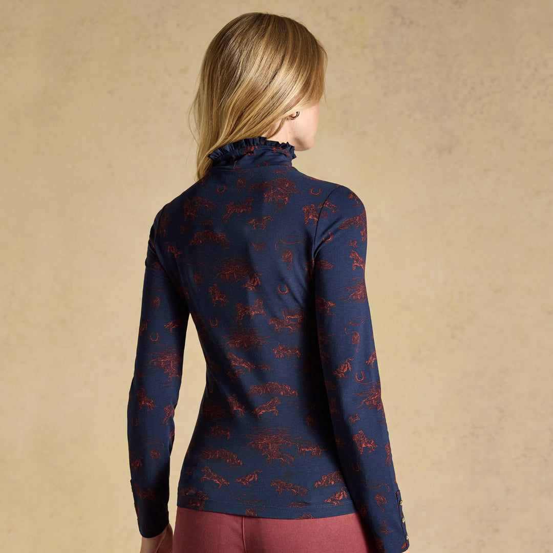 Joules Ladies Printed Amy Top