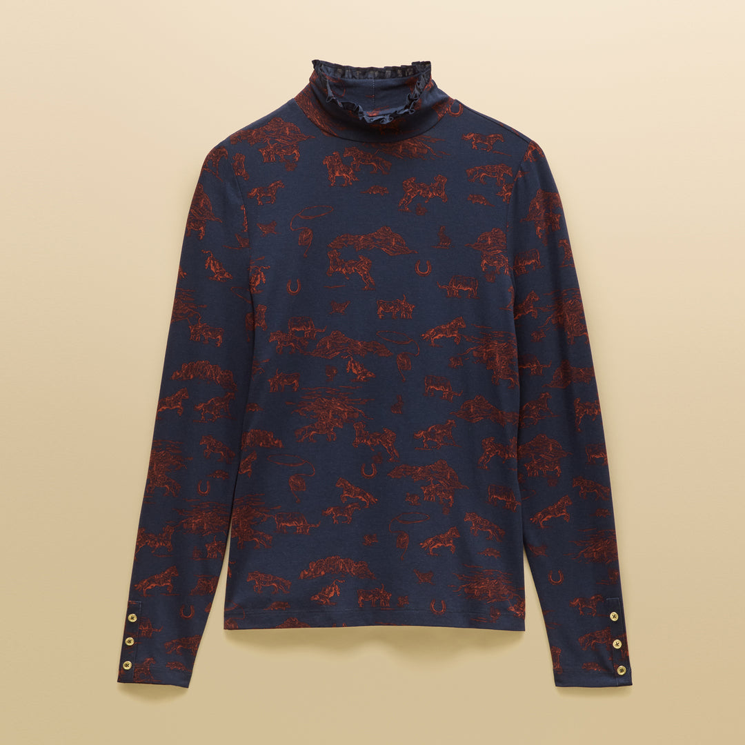 Joules Ladies Printed Amy Top
