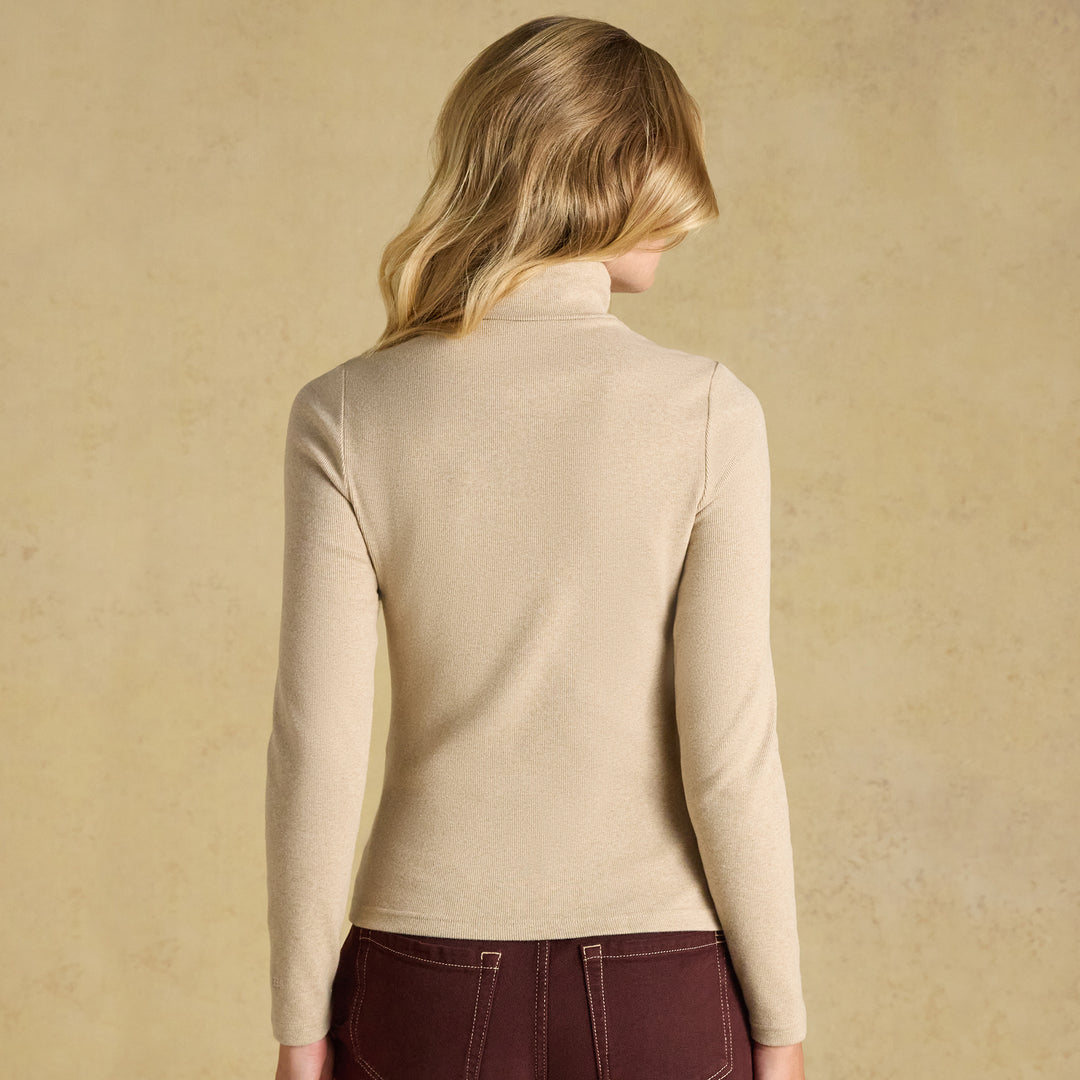 Joules Ladies Warm Handle Rib Roll Neck