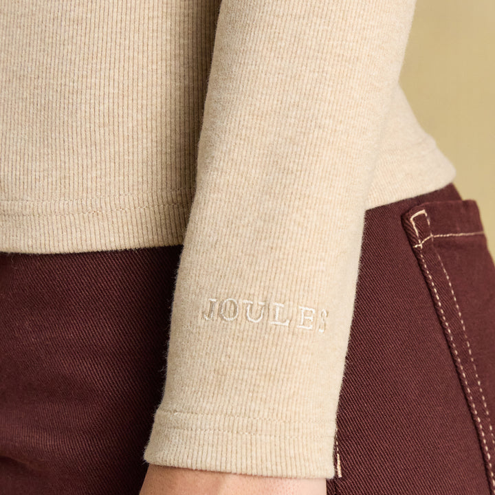 Joules Ladies Warm Handle Rib Roll Neck