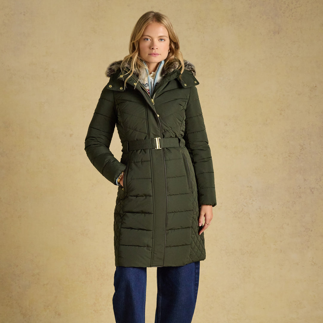Joules Ladies Aspen Long Coat