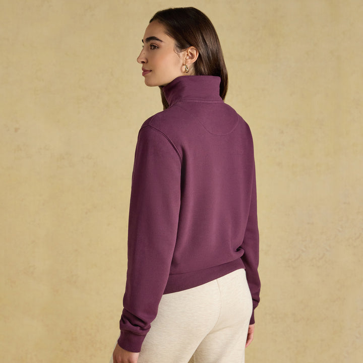 Joules Ladies Brushed Back Sweat
